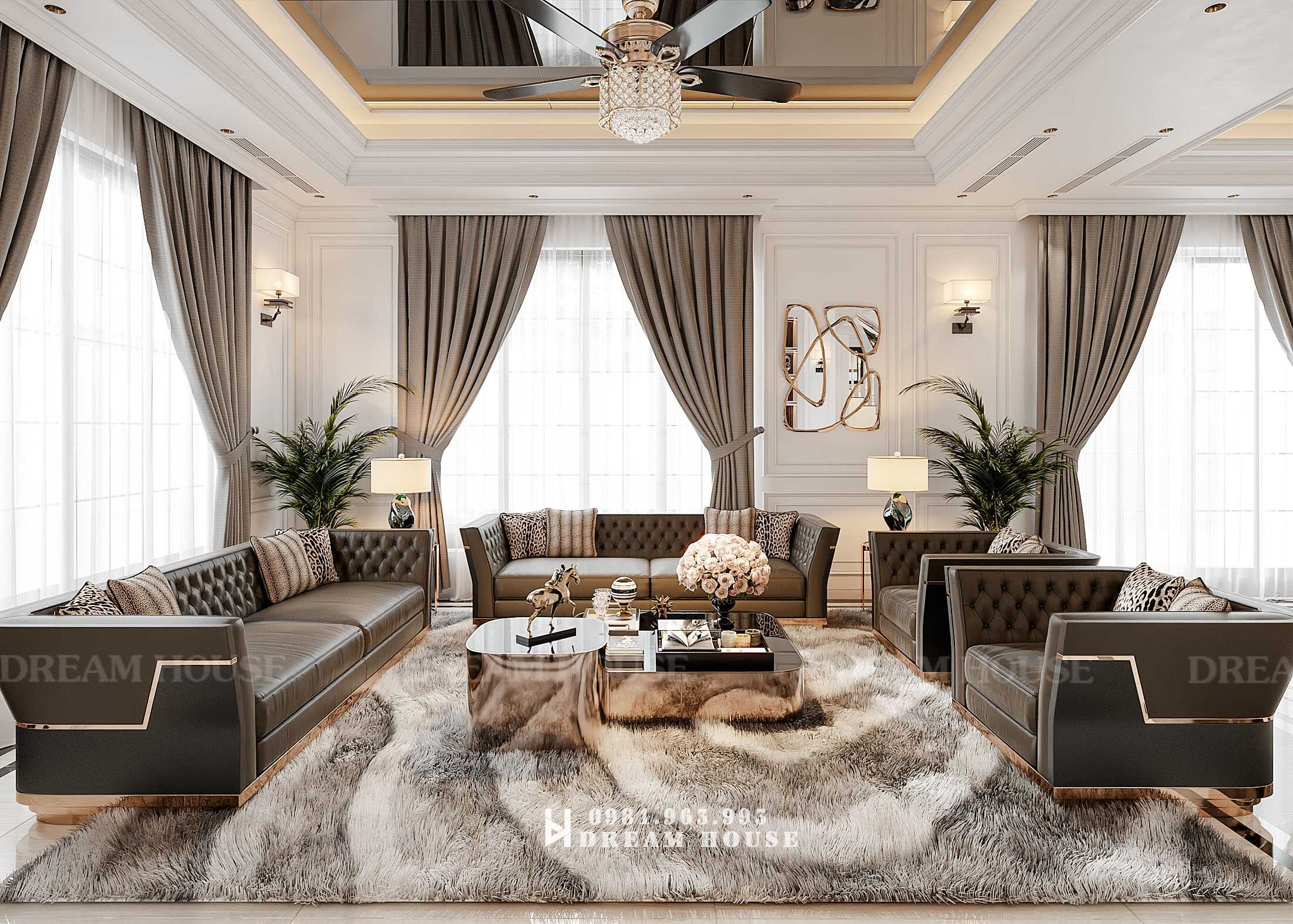 Thiết Kế Nội Thất - PC Tân Cổ - Anh Đảm - Bắc Giang