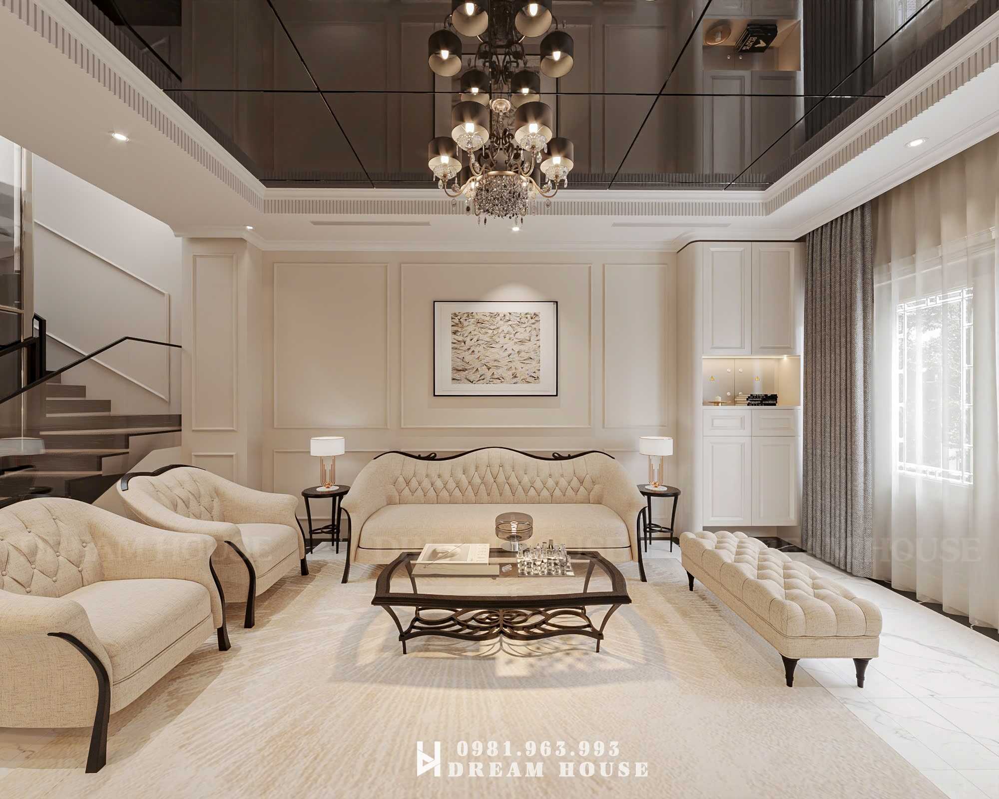 Thiết Kế Nội Thất - PC Tân Cổ - Anh Nam - Nghệ An