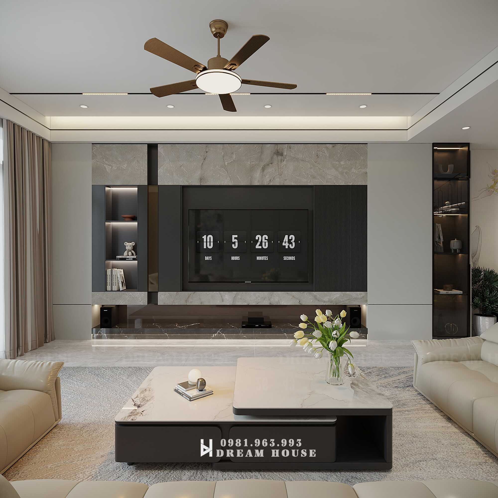 Thiết Kế Nội Thất - PC Hiện Đại - Anh Sơn - Chương Mỹ