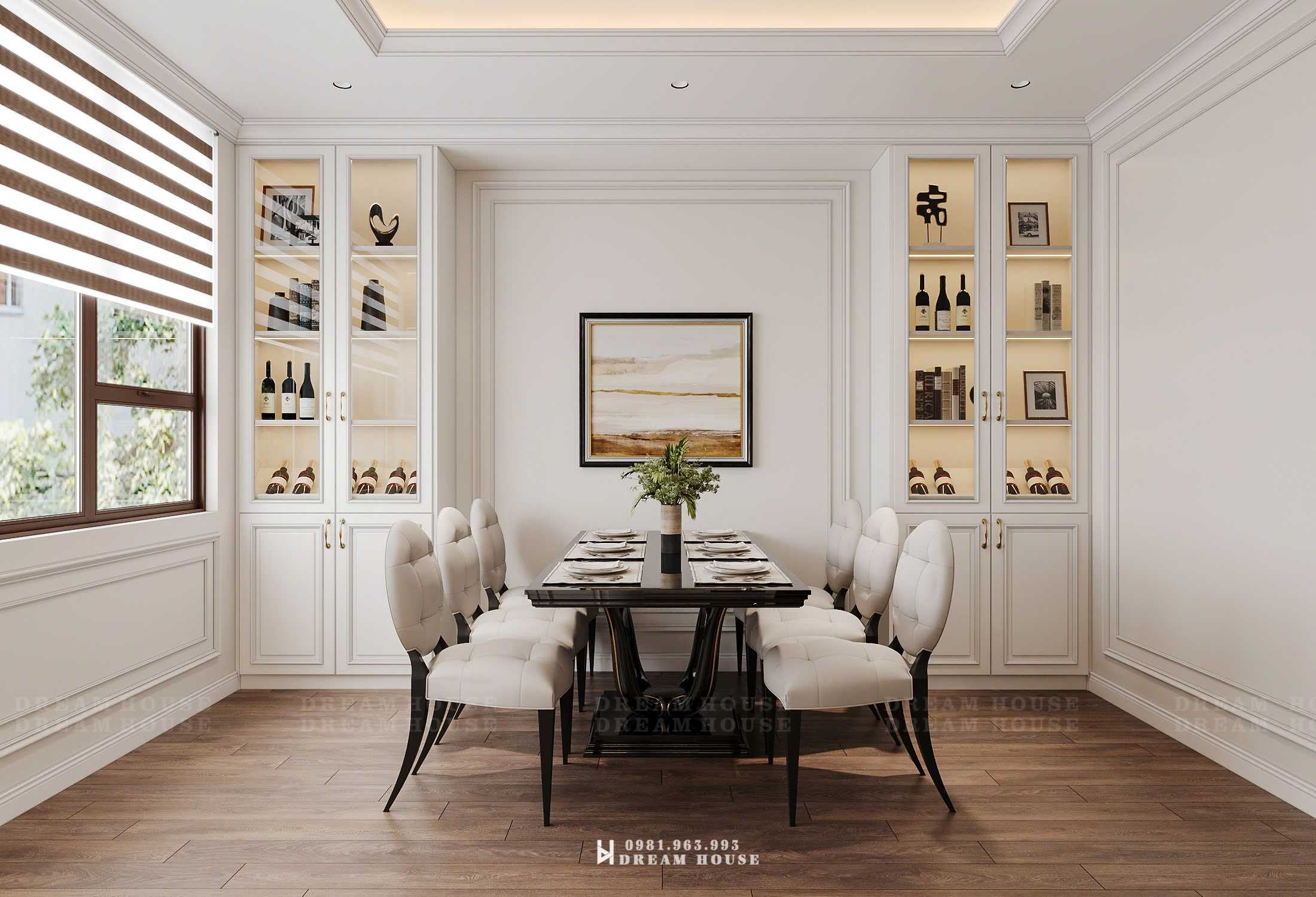 Thiết Kế Nội Thất - PC Tân Cổ - Anh Thanh - Long Biên