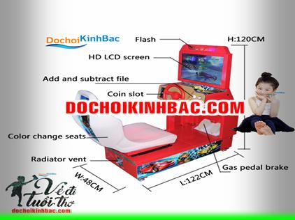 Máy games đua xe oto