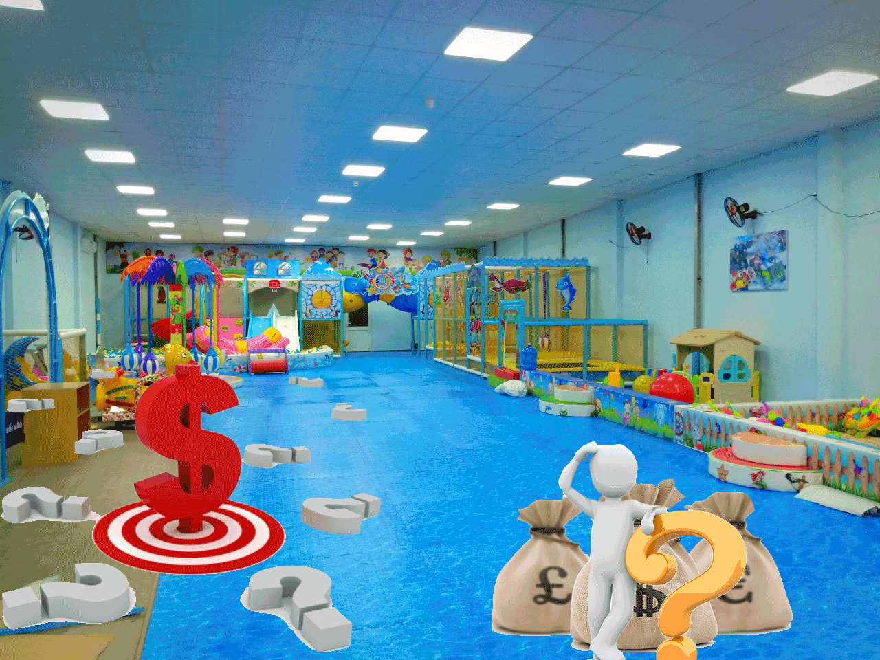 Chi phí đầu tư khu vui chơi trẻ em