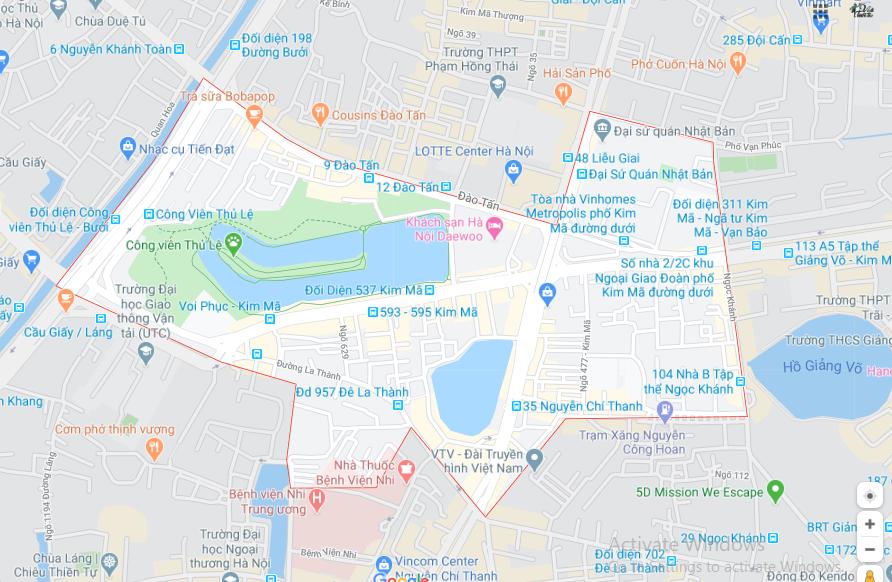 Ngọc Khánh, Quận Ba Đình, TP Hà Nội