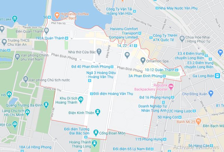 Quán Thánh, Quận Ba Đình, TP Hà Nội