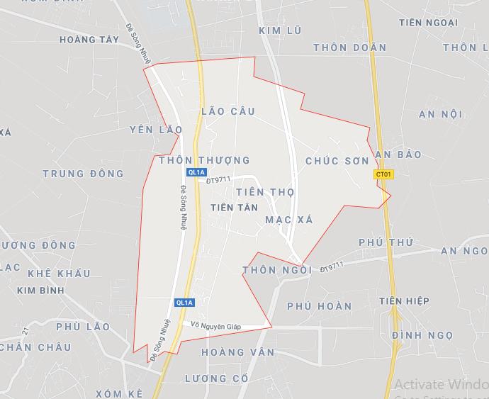 tiên tân tp pHủ lý, tỉnh Hà Nam