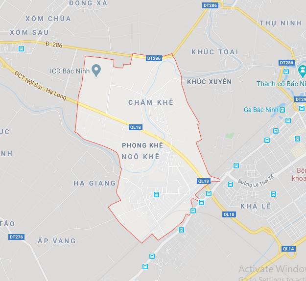 Phong Khê, TP Bắc Ninh, tỉnh Bắc Ninh