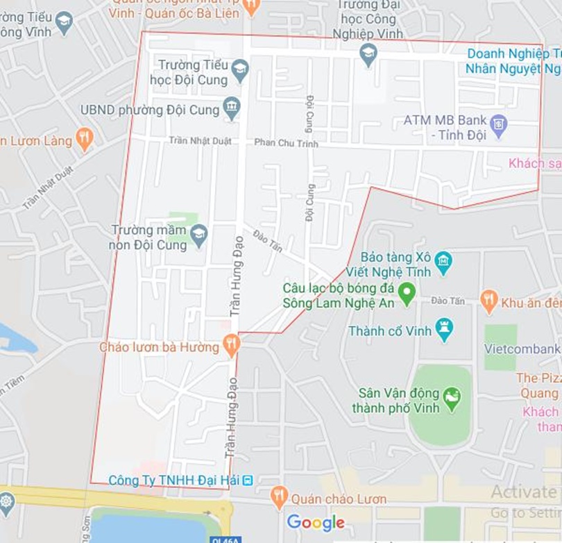 Đội Cung, Vinh, Nghệ An