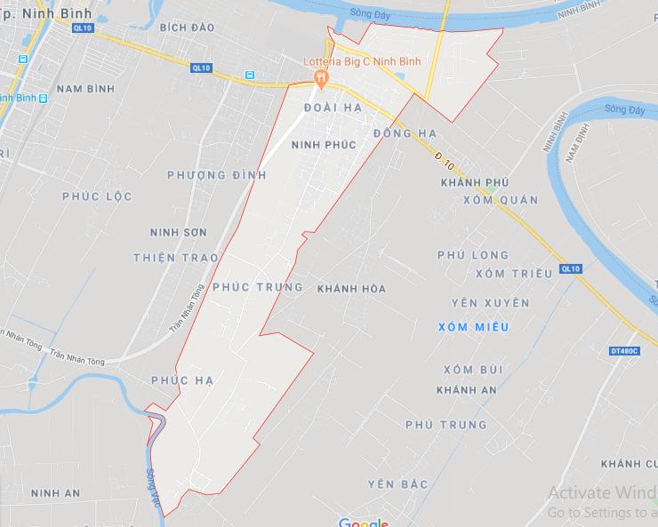 Ninh Phúc, TP Ninh Bình, tỉnh Ninh Bình