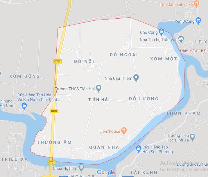 Tiên Hải, tp Phủ Lý, tỉnh Hà Nam