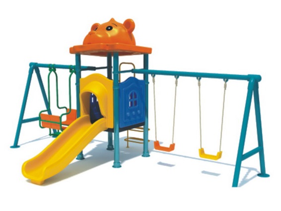 cầu trượt xích đu 