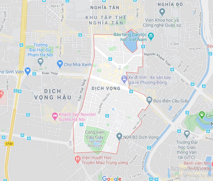 Dịch Vọng, cầu giấy, hà nội 