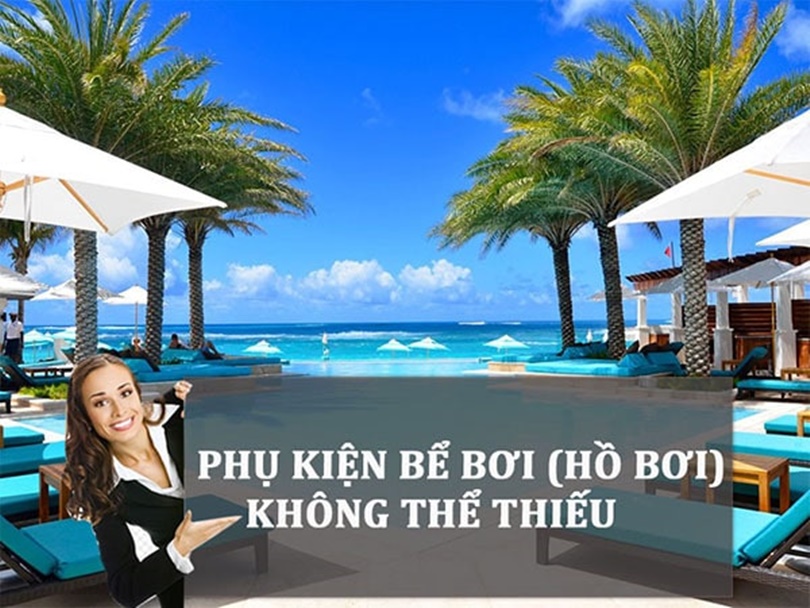 phụ kiện không thể thiếu ở hồ bơi 