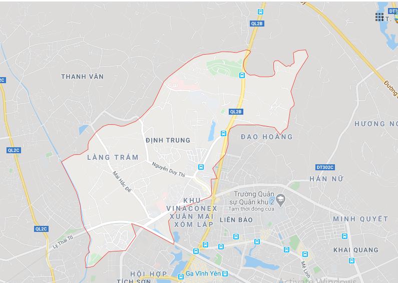 Định Trung, Vĩnh Yên