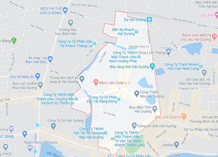 Nguyễn Trãi, TP Hải Dương, TP Hải Dương 