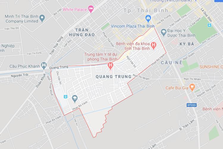 Quang Trung, TP Thái Bình, tỉnh Thái Bình