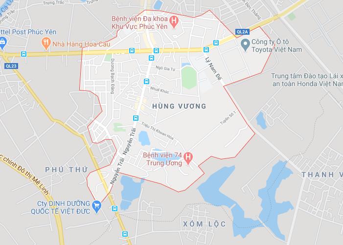 Hùng Vương, Lập Thạch, Vĩnh Phúc 