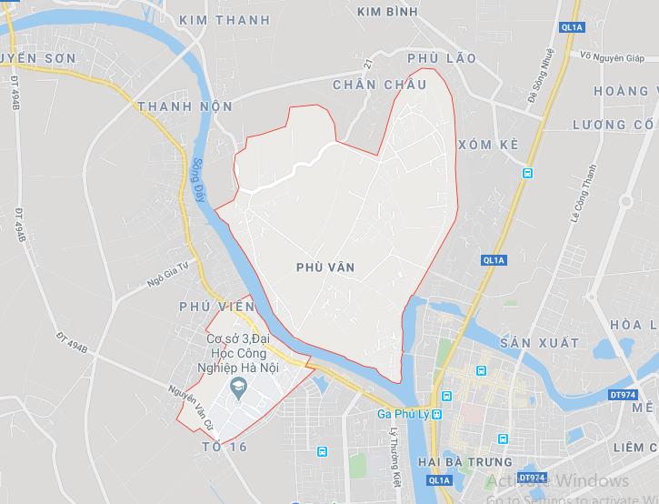 Phù Vân, TP Phủ Lý, Hà Nam