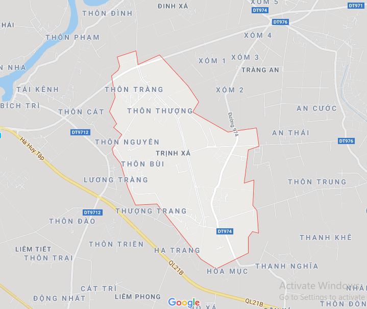 Trịnh Xá, TP Phủ Lý, Hà Nam