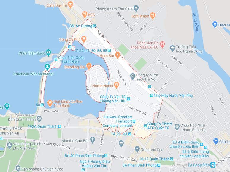 Trúc Bạch, Ba Đình, Hà Nội