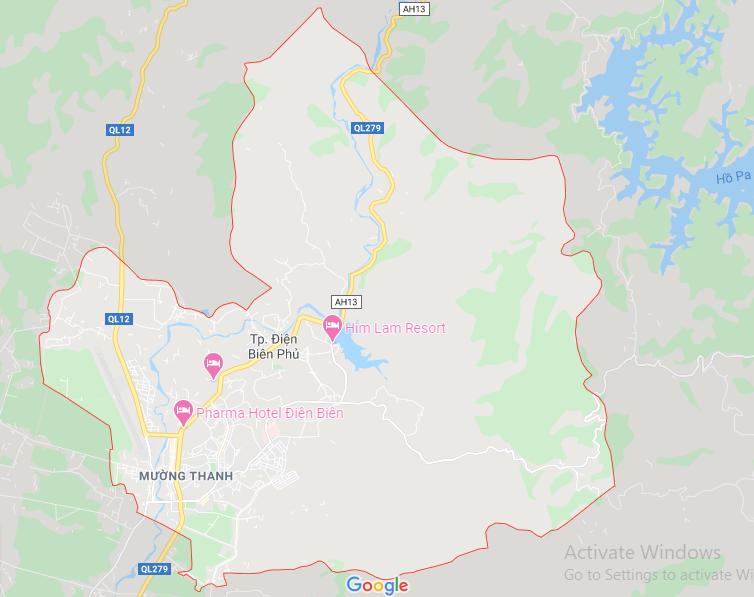 Điện Biên, TP Điện Biên Phủ, tỉnh Điện Biên 