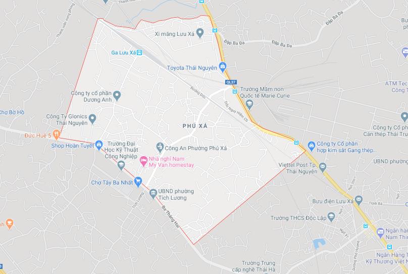 Phú Xá , TP Thái Nguyên, Thái Nguyên 