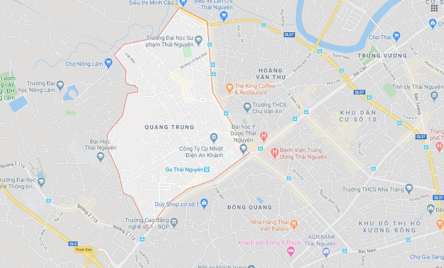 Quang Trung, TP Thái Nguyên, Thái Nguyên