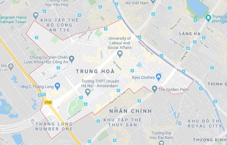 Trung Hòa , Cầu Giấy, Hà Nội