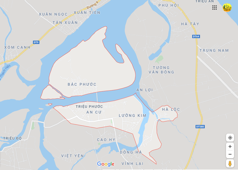 Hình ảnh vị trí địa lý tại Triệu phước, Triệu phong, Quảng trị 