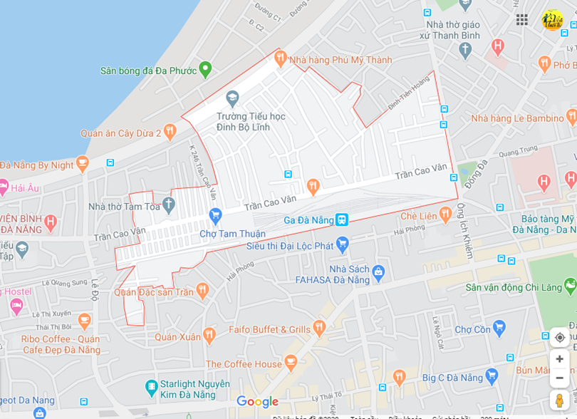 Ảnh vị trí địa lý tại Tam thuận, Thanh khê, Đà nẵng