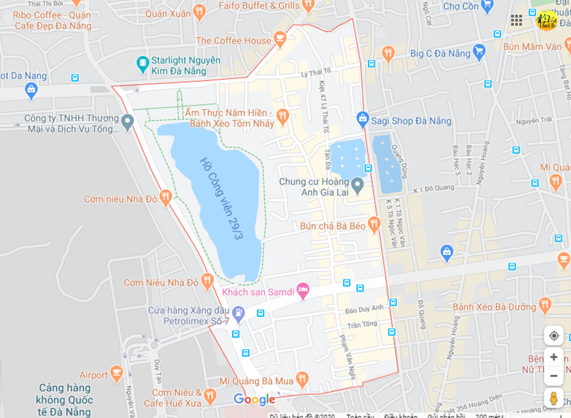 Ảnh vị trí địa lý tại Thạc gián, Thanh khê, Đà nẵng