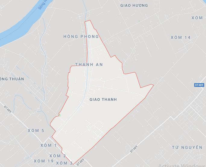 Giao thanh, Giao Thủy, Nam Định