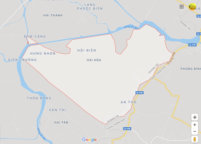 Hình ảnh vị trí địa lý tại Hải hòa, Hải lăng, Quang trị