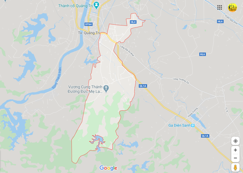 Hình ảnh vị trí địa lý tại Hải phú, Hải lăng, Quang trị