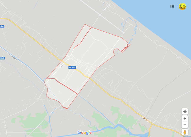 Hình ảnh vị trí địa lý tại Hải quế, Hải lăng, Quang trị