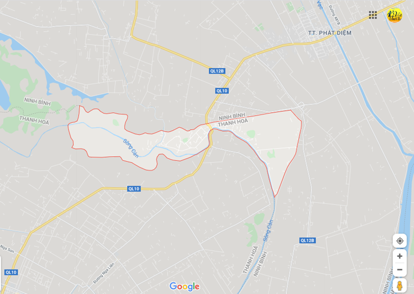 Ảnh vị trí địa lý tại Nga điền, Nga sơn, Thanh hóa