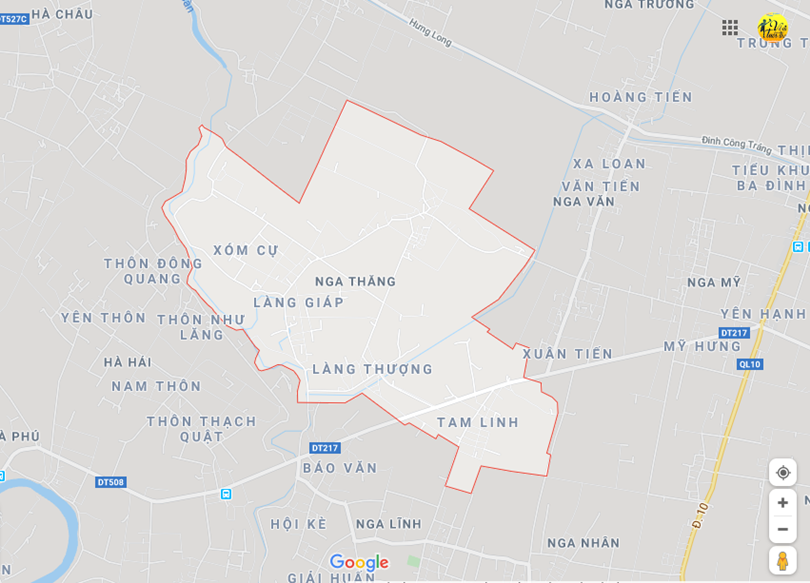 Ảnh vị trí địa lý tại Nga thắng, Nga sơn,Thanh hóa ​