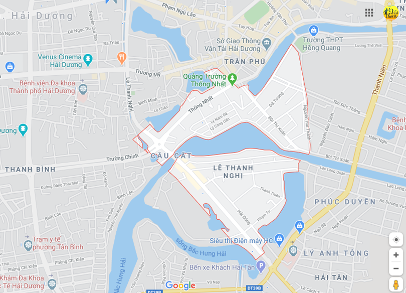 Hình ảnh vị trí địa lý tại Lê thanh nghị, thành phố Hải dương, tỉnh Hải dương 
