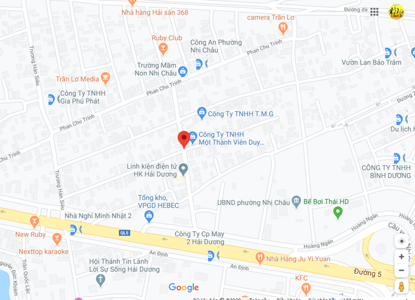 Hình ảnh vị trí địa lý tại Nhị châu, thành phố Hải dương, tỉnh Hải dương 