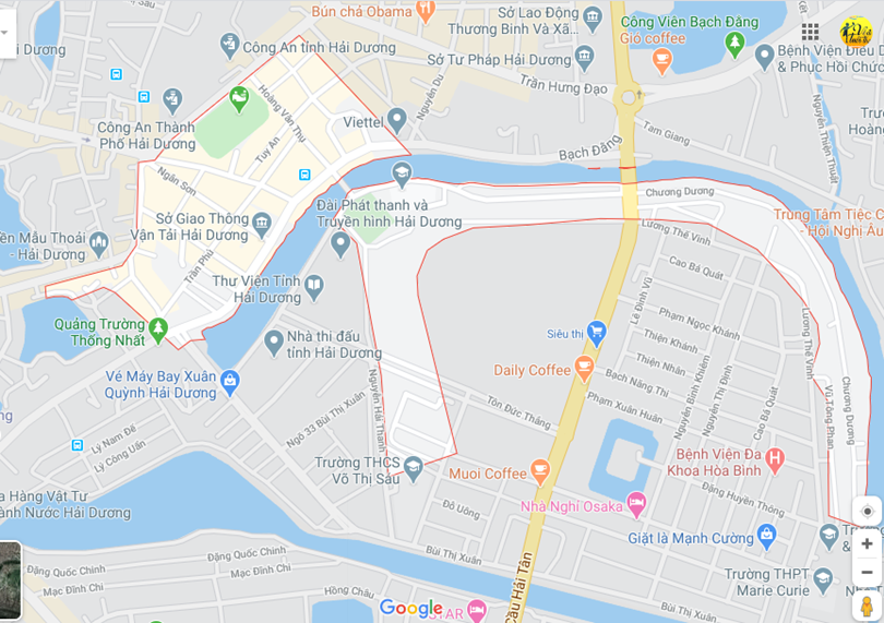 Hình ảnh vị trí địa lý tại Trần phú, thành phố Hải dương, tỉnh Hải dương 