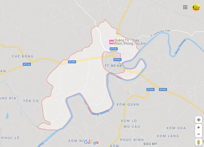 Hình ảnh vị trí địa lý tại Bố hạ, Yên thế, Bắc giang