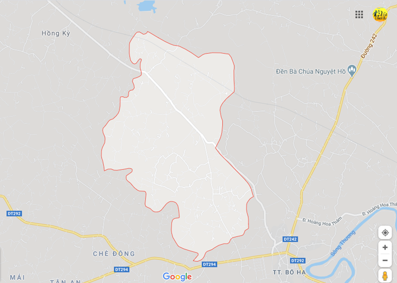 Hình ảnh vị trí địa lý tại Đồng kỳ, Yên thế, Bắc giang 