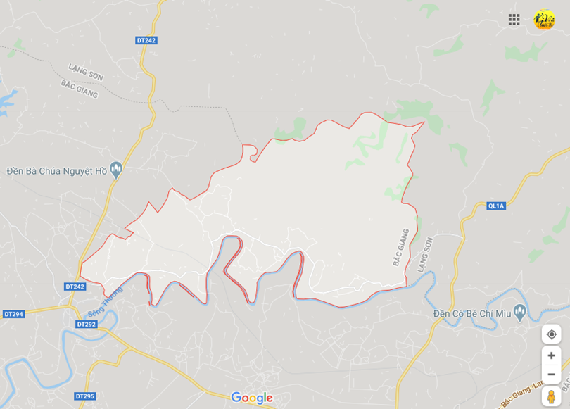 Hình ảnh vị trí địa lý tại Đông sơn, Yên thế, Bắc giang