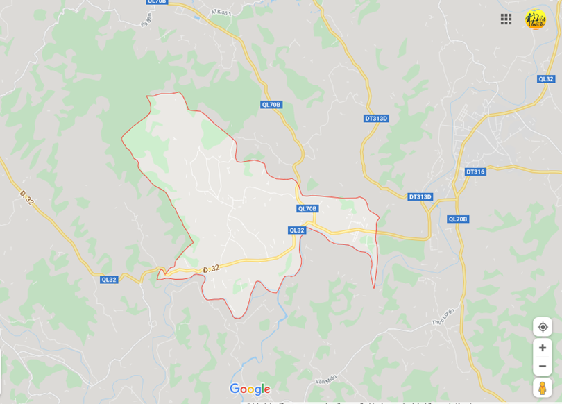 Hình ảnh vị trí địa lý tại Địch quả, Thanh sơn, Phú thọ