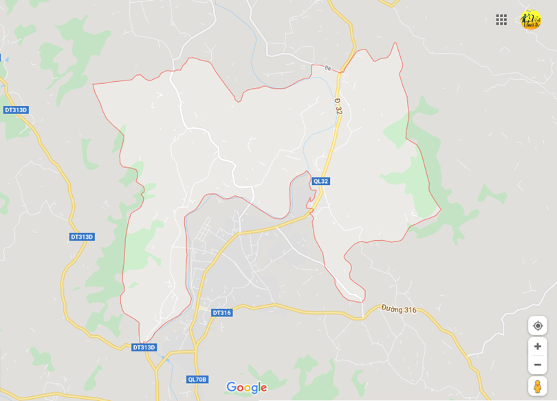 Hình ảnh vị trí địa lý tại Sơn hùng, Thanh sơn, Phú thọ