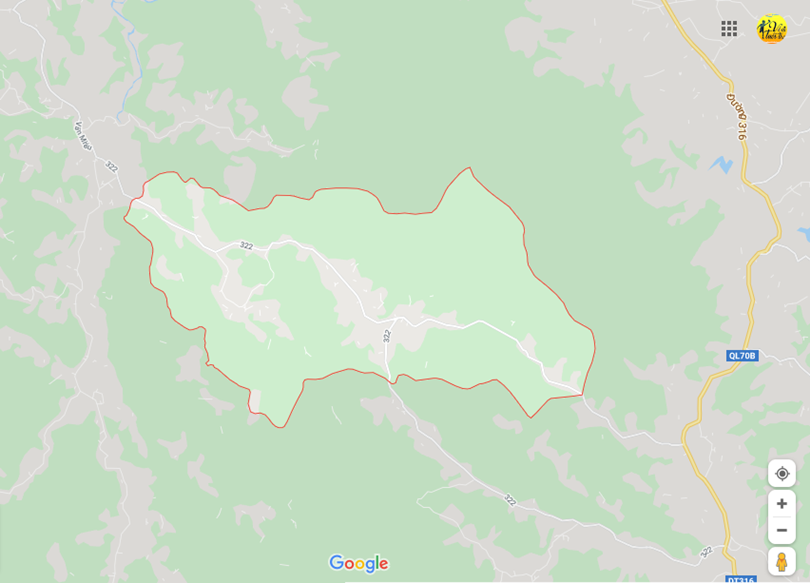 Hình ảnh vị trí địa lý tại Tân minh, Thanh sơn, Phú thọ