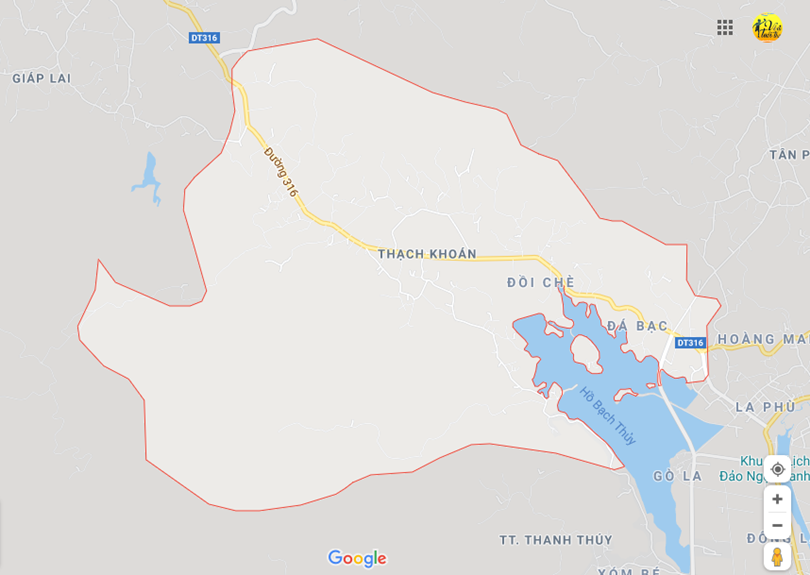 Hình ảnh vị trí địa lý tại Thạch khoán, Thanh sơn, Phú thọ 