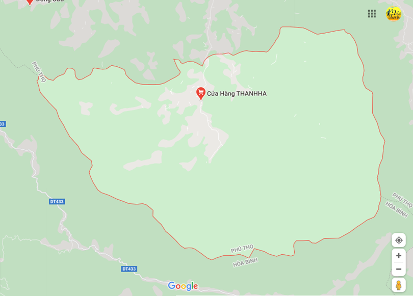 Hình ảnh vị trí địa lý tại Thượng cửu, Thanh sơn, Phú thọ