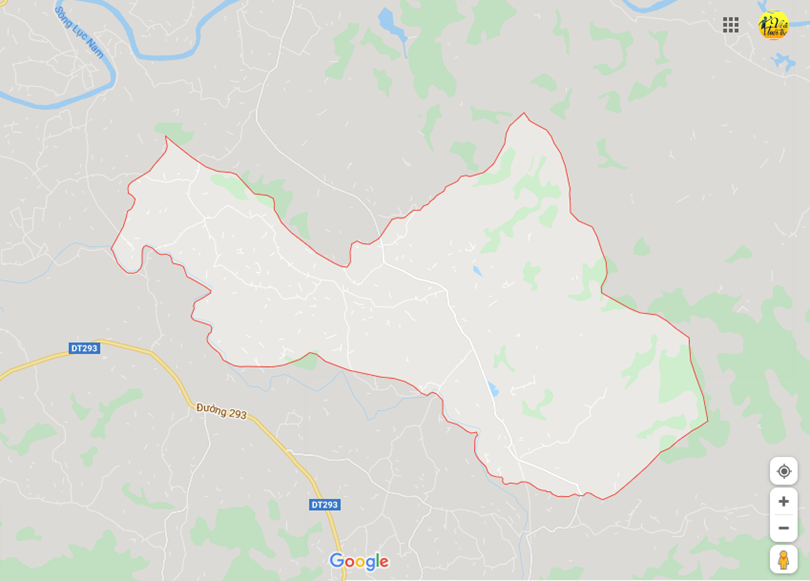 Ảnh vị trí địa lý tại Tân mộc, Lục ngạn, Bắc giang