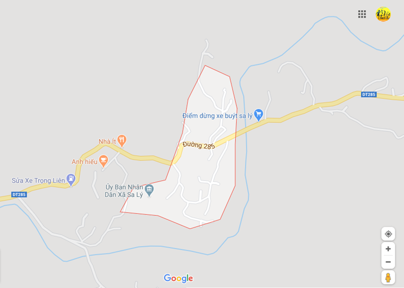 Ảnh vị trí địa lý tại Sa lý, Lục ngạn, Bắc giang