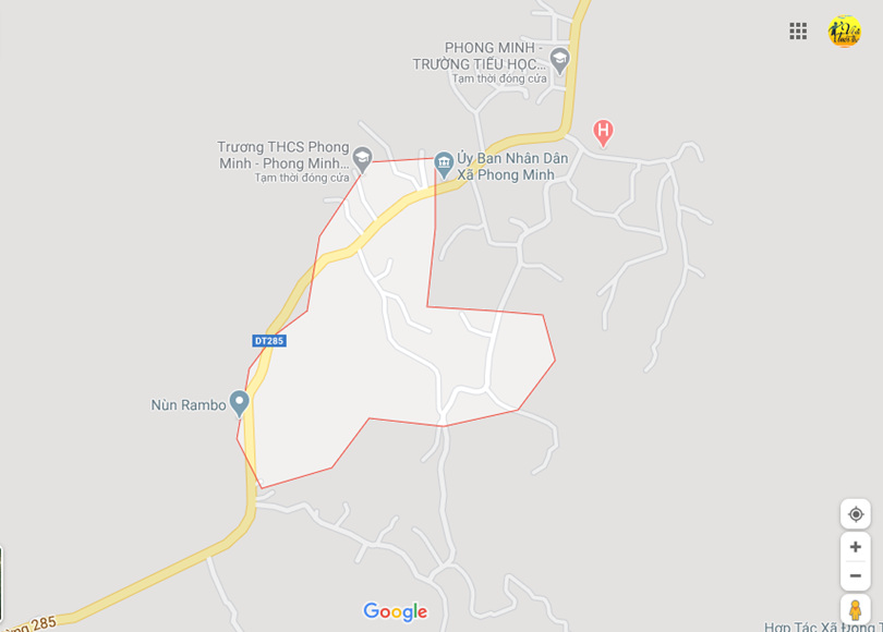 Ảnh vị trí địa lý tại Phong minh, Lục ngạn, Bắc giang